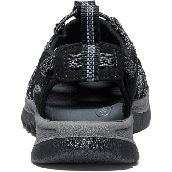 NWT KEEN Women's Whisper Closed Toe Sport Sandals, Black/Steel Grey-Size8 - Picture 5 of 7